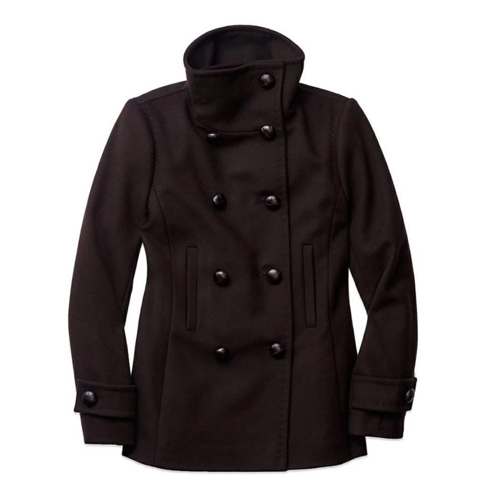 NWOT Babaton Wool & Cashmere Howel Pea Coat